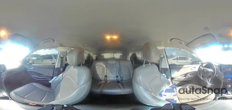 2014 Hyundai Santa Fe Sport z USA, uszkodzony, nr VIN 5XYZU3LB2EG188483